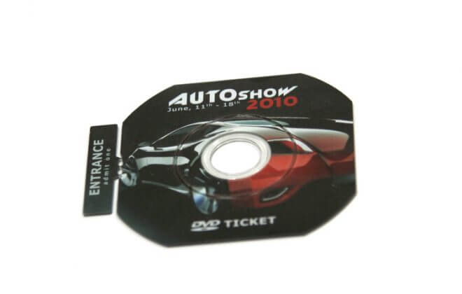 CD DVD билет | CD DVD ticket