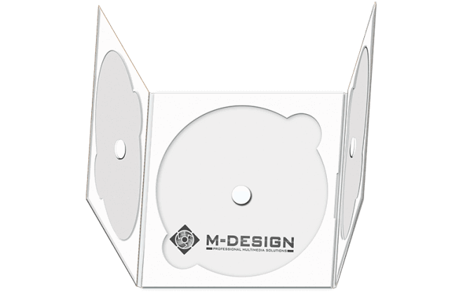 луксозни опаковки М-РАСК за три диска