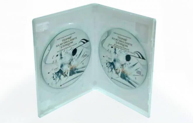 DVD кутийка за два диска