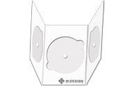 M-PACK magnet closure 190D - 3 discs
