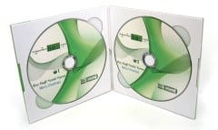 Nestle - запис и печат на CD луксозна опаковка с твърди корици M-PACK за два диска