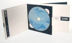 Обединена банка - годишници - запис и печат на диск, луксозна опаковка с твърди корици M-PACK