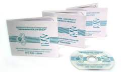 Варненски университет - CD овал - запис и печат на диск, луксозна опаковка М-РАСК