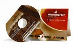 Wienerberger - DVD визитка матрична в картонен джоб