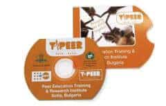 Y-PEER-2010 - CD визитка матричен диск в картонен джоб
