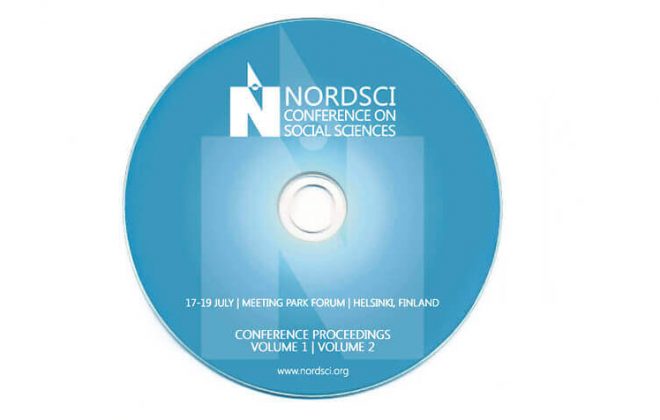 NORDSCI - Конференция за социални науки. Тиражиране на CD - печат, лак и запис