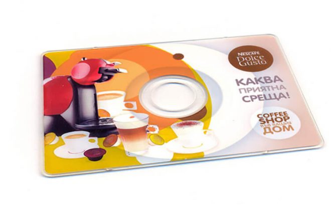 Dolche Gusto 2 - CD визитка с печат, лак и запис